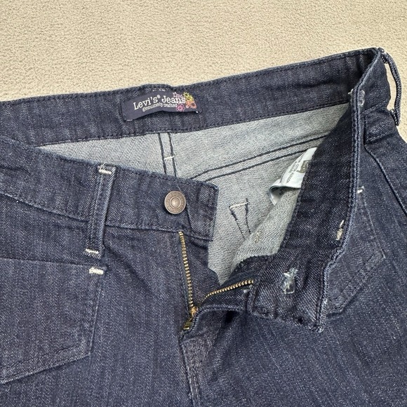 Vtg Y2K‎ Levi's Superlow Bootcut Womens 9M Jeans Flare Leg Patch Pockets Stretch - Picture 4 of 16